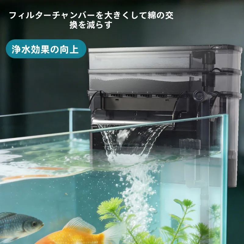 filtro-a-cascata-da-parete-sobo-tre-in-uno-versione-aggiornata-a-grande-capacita-con-separazione-asciutto-bagnato-per-acquario