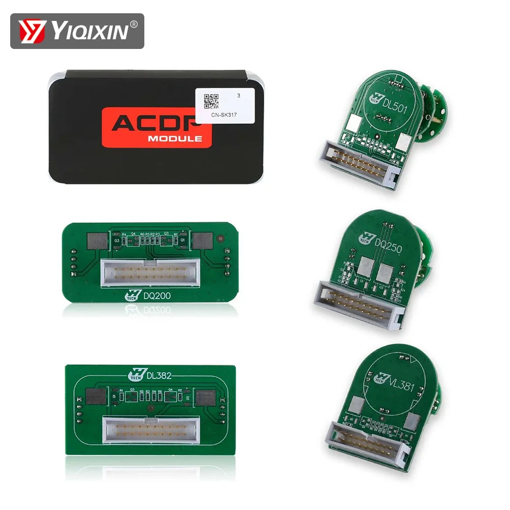 

Мини-модуль ACDP Yanhua 13 для Volkswagen Seat Skoda Audi DQ200 (0AM/0CW) DQ250 (02E/0D9) DL382 (0CK) Модуль клонирования коробки передач ACDP