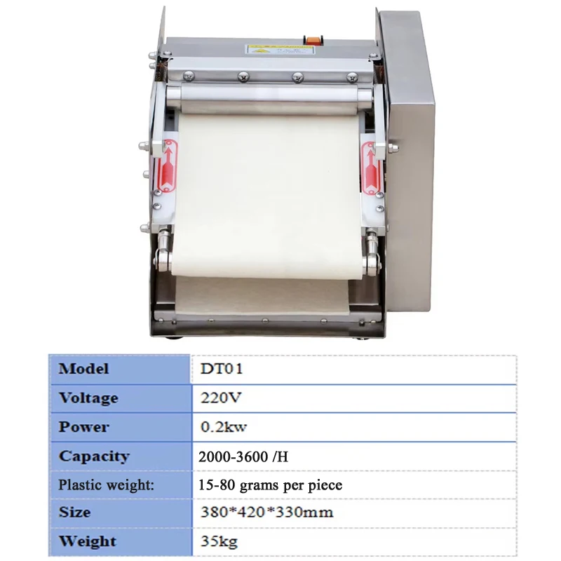 35KG Pastry Dough Rolling Machine Croissant Pastry Machine Dough Roller Machine Price 110V/220V