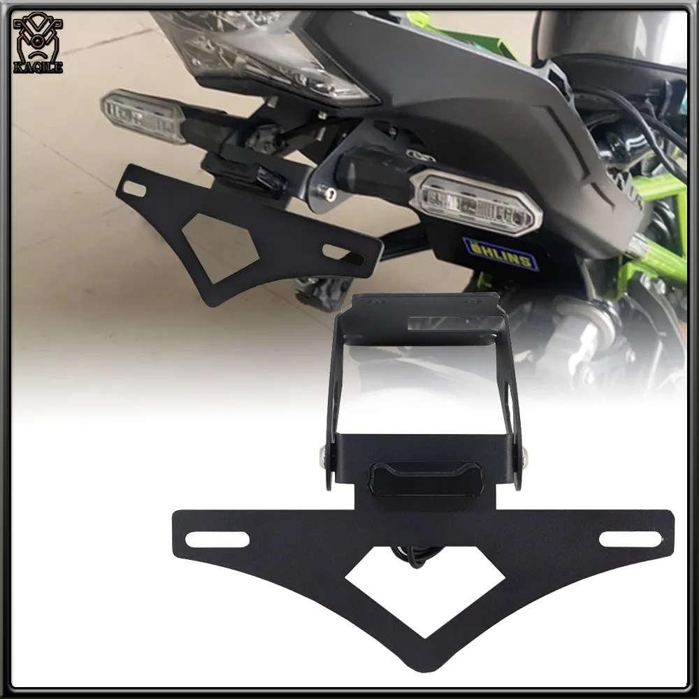 For Kawasaki Z900 2017 2018 2019 2020 2021 2022 2023 2024 Rear Tail Tidy License Plate Holder Motorcycle Fender Eliminator Kit