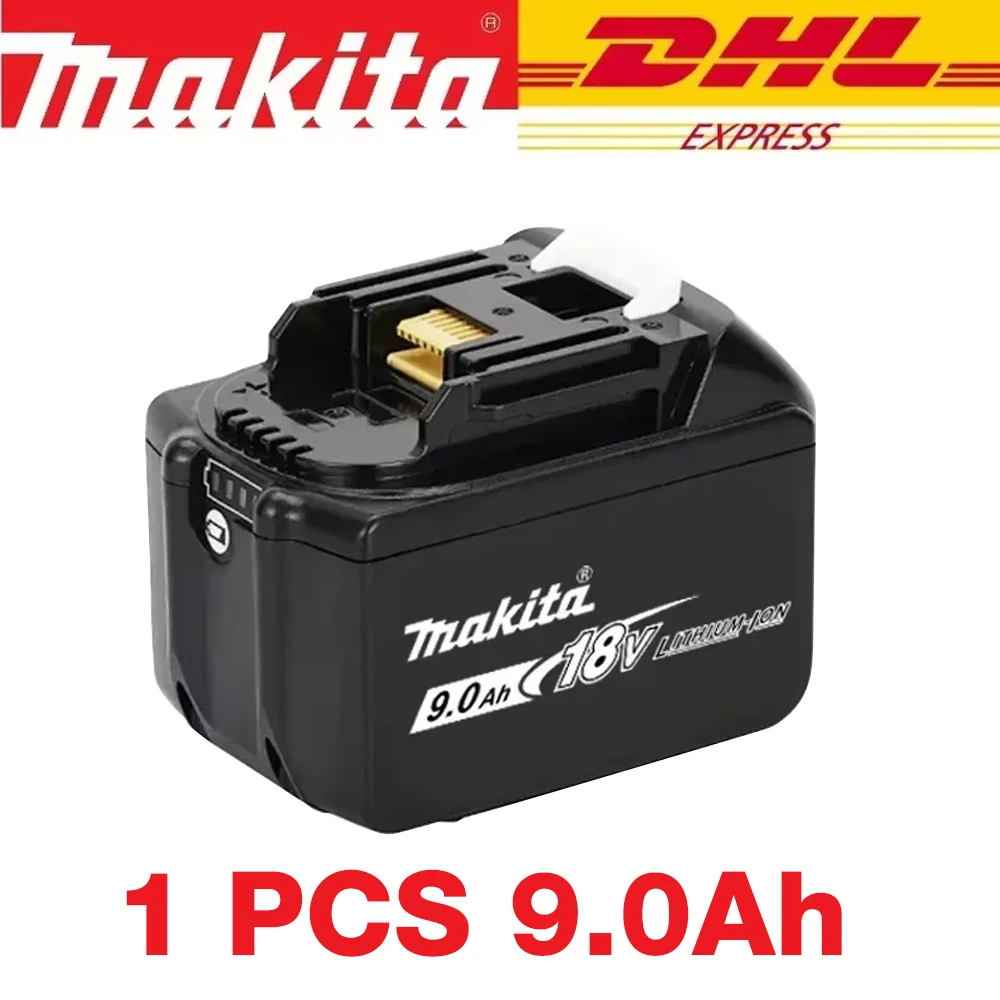 

Makita Original 18V 9Ah Li-Ion Rechargeable Battery 18v drill Replacement Batteries BL1850 BL1860B BL1830 BL1840 New