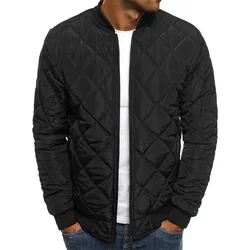 Men's Down Jacket Lightweight Puffer Male Padded Coats Collared Parkas Short Padding Winter Models in Promotion Quilted Casual