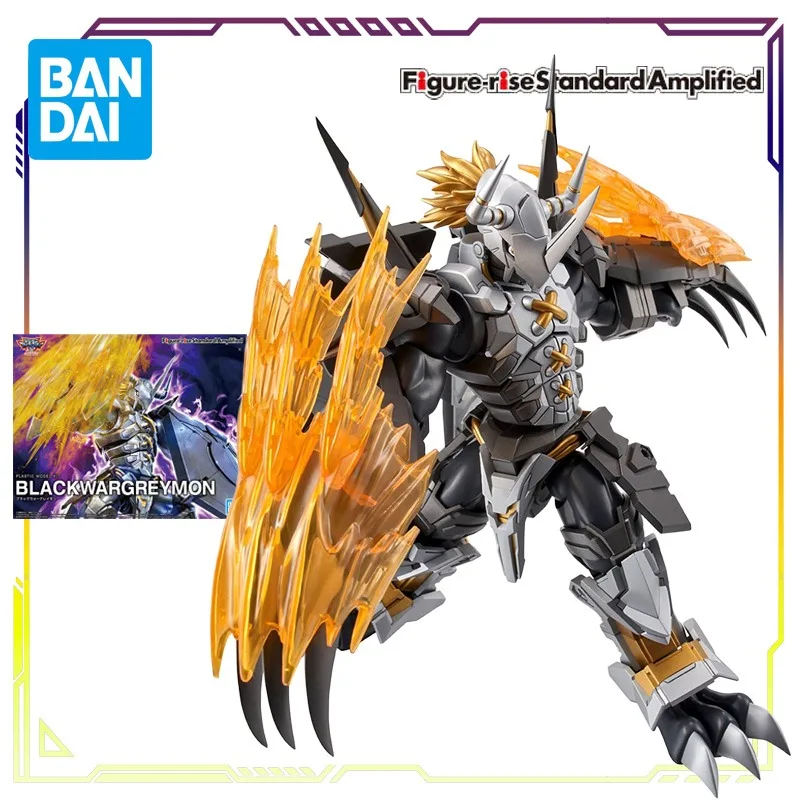 BANDAI Originele Figuur-rise Standaard Amplified Series Dark Battle Tyrannosaurus Rex Amplified Action Figure Assembly Model Speelgoed