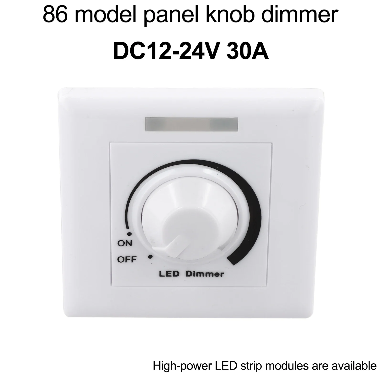 Brightness Adjustment Knob Controller Dual-Sided PCB Imported MOS Tube Memory Function High Efficiency Dimmer Controller