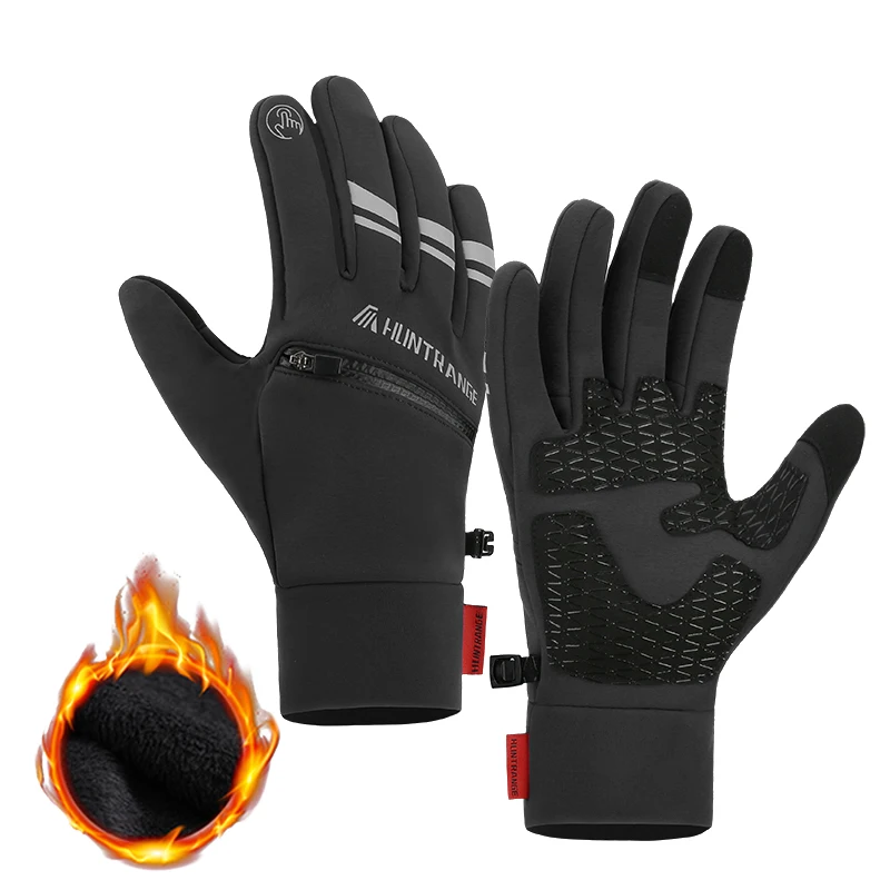 

Мужские лыжные перчатки, зимние теплые водонепроницаемые велосипедные перчатки для сноуборда с сенсорным экраном, лыжные спортивные аксессуары