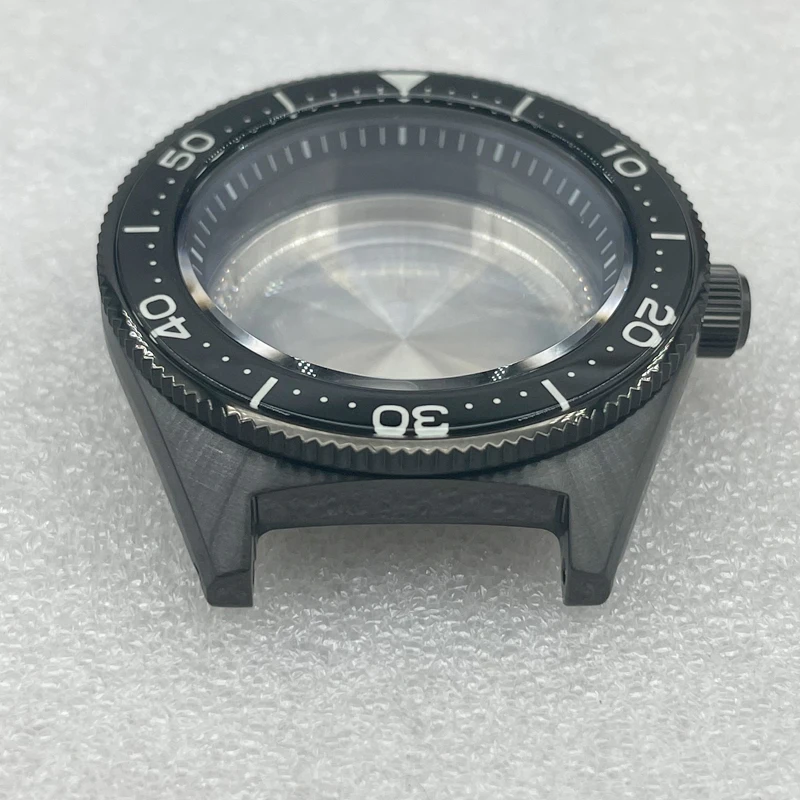 Boîtier de Montre en Acier Inoxydable Solide SBDC053, Saphir, Lunette Souple Complète, Convient au Mouvement existent NH35/36, 42.6mm