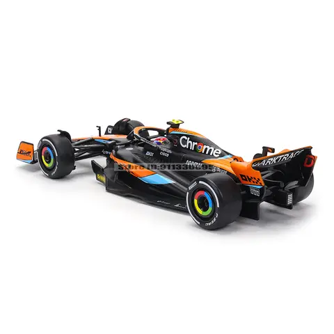 CCA MSZ 1:24 3-serie McLaren F1 Team 2023 MCL60 4# Lando Norris 81# Oscar Piastri legeringsbilmodell leksaksserie samling present 10 best sales F1 McLaren - №9