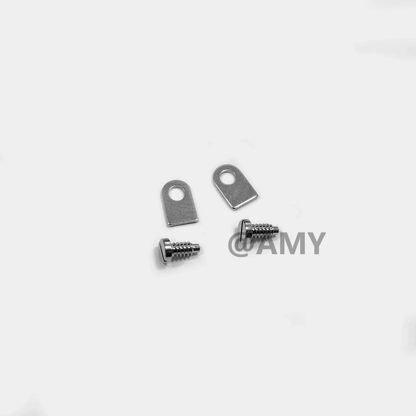 Watch Accessories Compatible with Shanghai 4130/4131 Movements, Fixing Screws, Mounting Plates