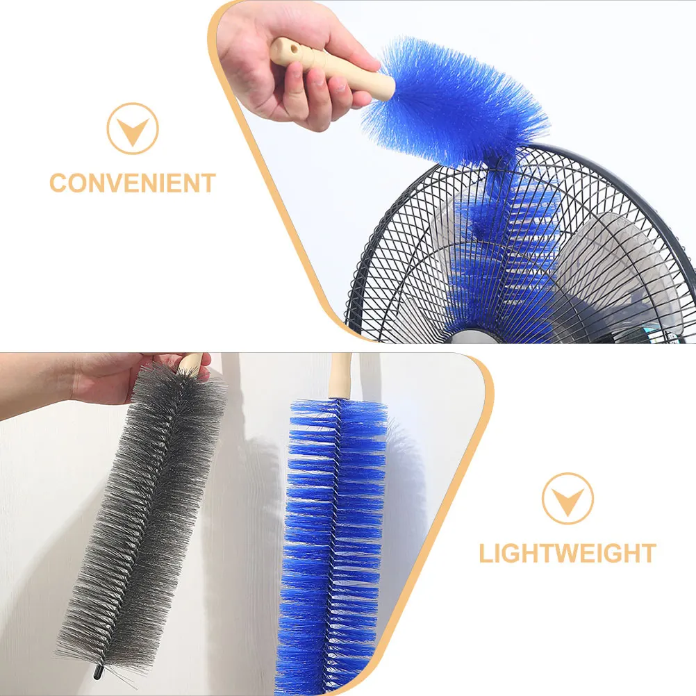 

2pcs For Floor Cleaning Tool Brush Multifunctional Dust Home Wooden Dust Cleaner Fan Cleaner For Box Fan Flexible Wear