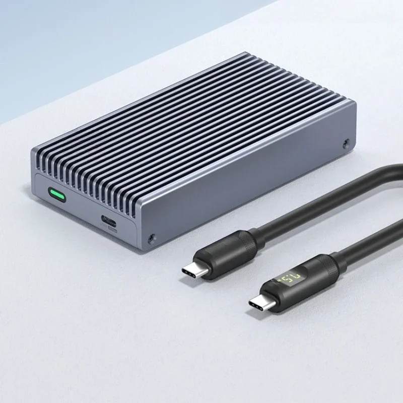 

Hard drive case 4/3 solid state, mobile asm2464 ssd 40gbps quad