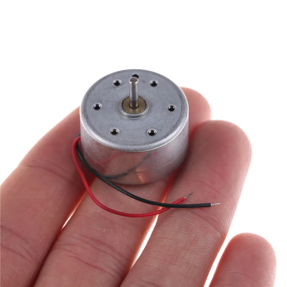 جديد تيار مستمر 1.5 فولت 3 فولت 5 فولت 6 فولت 6600 دورة في الدقيقة مايكرو RF-300C محرك الطاقة الشمسية محرك لعبة مستديرة صغيرة #2