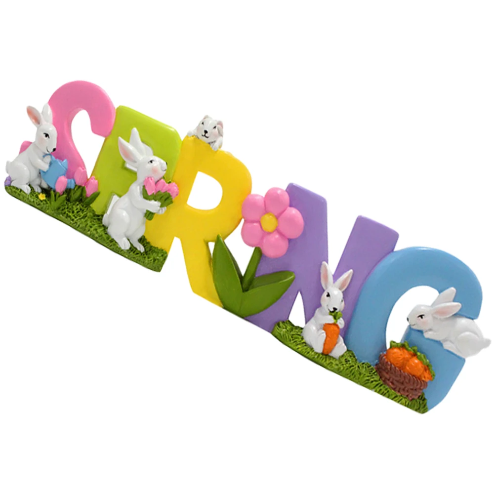 

Rabbit Card Ornaments Table Decorations for Party Front Door Centerpiece Centrepiece Wedding Reception Tabletop Signs Crafts