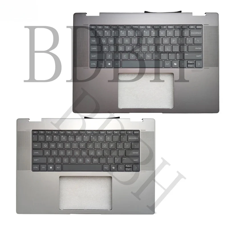 For Envy X360 16-AC 16-AD 2-in-1 TPN-C174 laptop upper cover palmrest case alternate keyboard backlight N93765-001 N86627-001