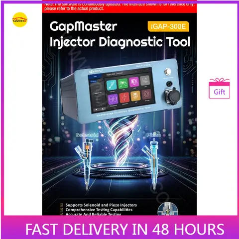 Updated Mega V4 V2 Gap Smart Common Rail Injector Tester For Electromagnetic Solenoid Piezo Siemens VDO Bosch Diagnostic Tool