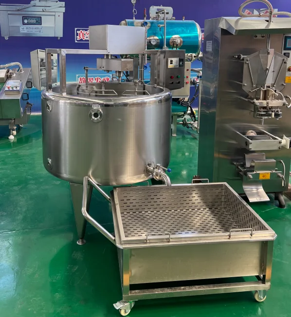Commercial 300L Dairy Processing Line New  Uht Milk Yogurt Ice Cream Cheese Production Line Whey Separator for Food Application