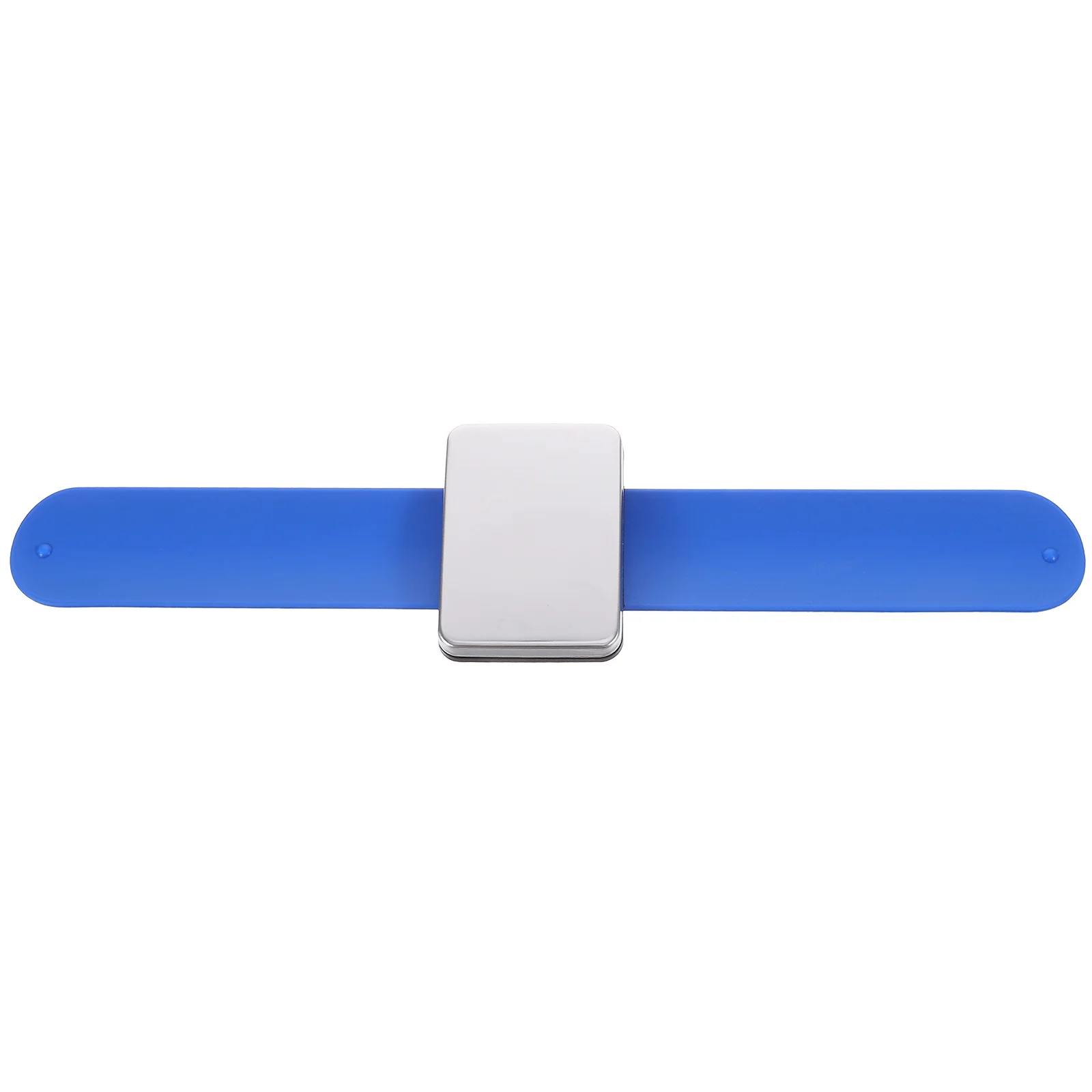 

Magnetic Bobbie Pin Bracelet Blue Silicone Hairdresser Slap Bracelet Soft Wristband Hair Clip Holder Salon Supplies Magnetic