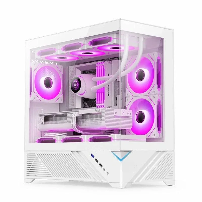 9700X/B850M/5070 Ultra white desktop DIY computer e-sports machine