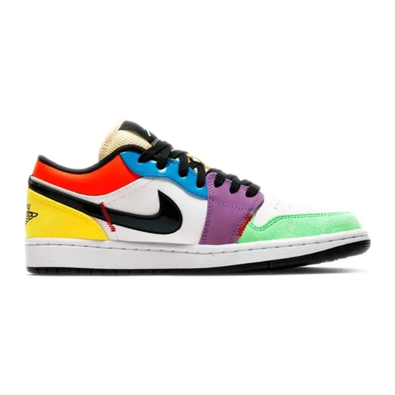 Nike Jordan 1 Low SE Multi-Color Women's Sneakers shoes CZ3572-104