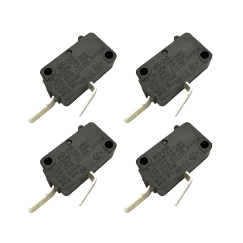 Contact Component 4 Pack, 1NO 16A 250V Parts for Appliance Repair E65A
