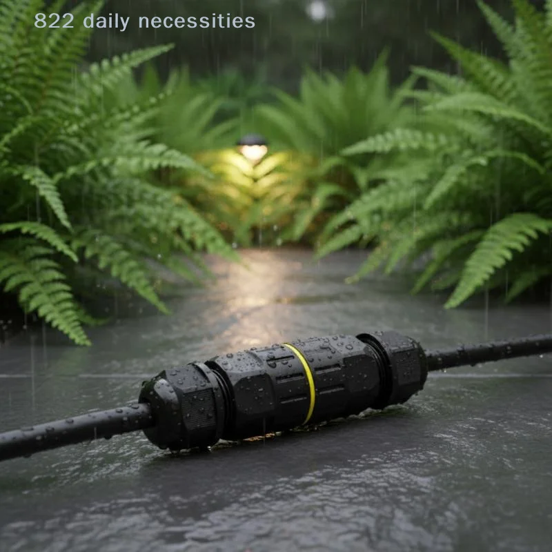 convenientIP68 Cable Connector Quick Connect 2 3 In 2 3 Out Waterproof Terminal for LED Garden Landscape Lighting Junction Box
