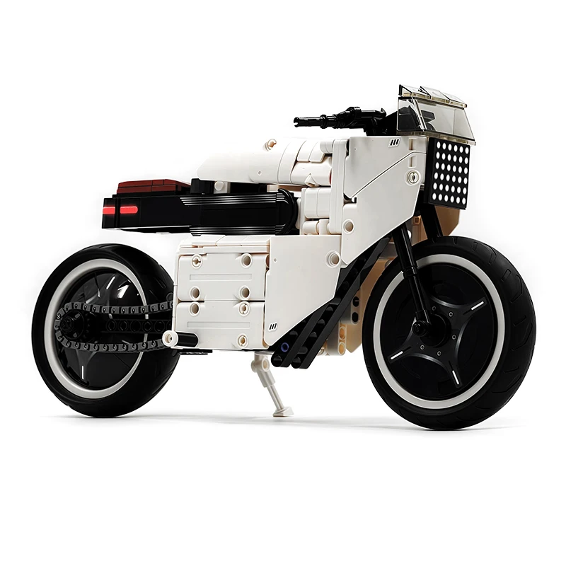 Desk Decor New 60539 MOC Motorcycle Building Blocks Sports Speed Vehicle Model Brick Assembly Puzzle DIY Toys Christmas Gift Kid