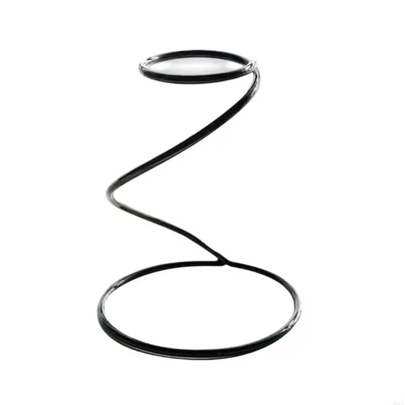 Manual Pouring Over Coffee Dripper Stand Metal Coffee Filter Holder for Brewing Over Mug or Servers, Open Frame Support for Home