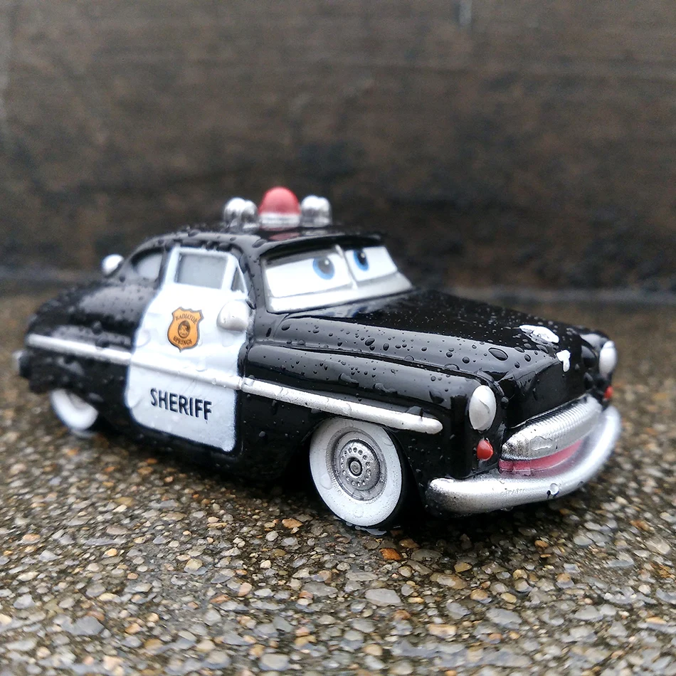 Voitures Disney pour enfants, jouet de course, foudre McQueen Mater 1:55, véhicule en alliage moulé sous pression, cadeau de noël pour garçons