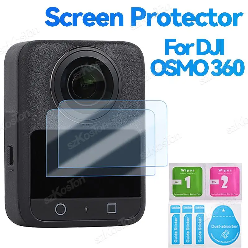 Tempered Glass for DJI OSMO 360 Screen Protector for DJI OSMO 360 Action Camera  Anti-scratch Film Glass Accessories