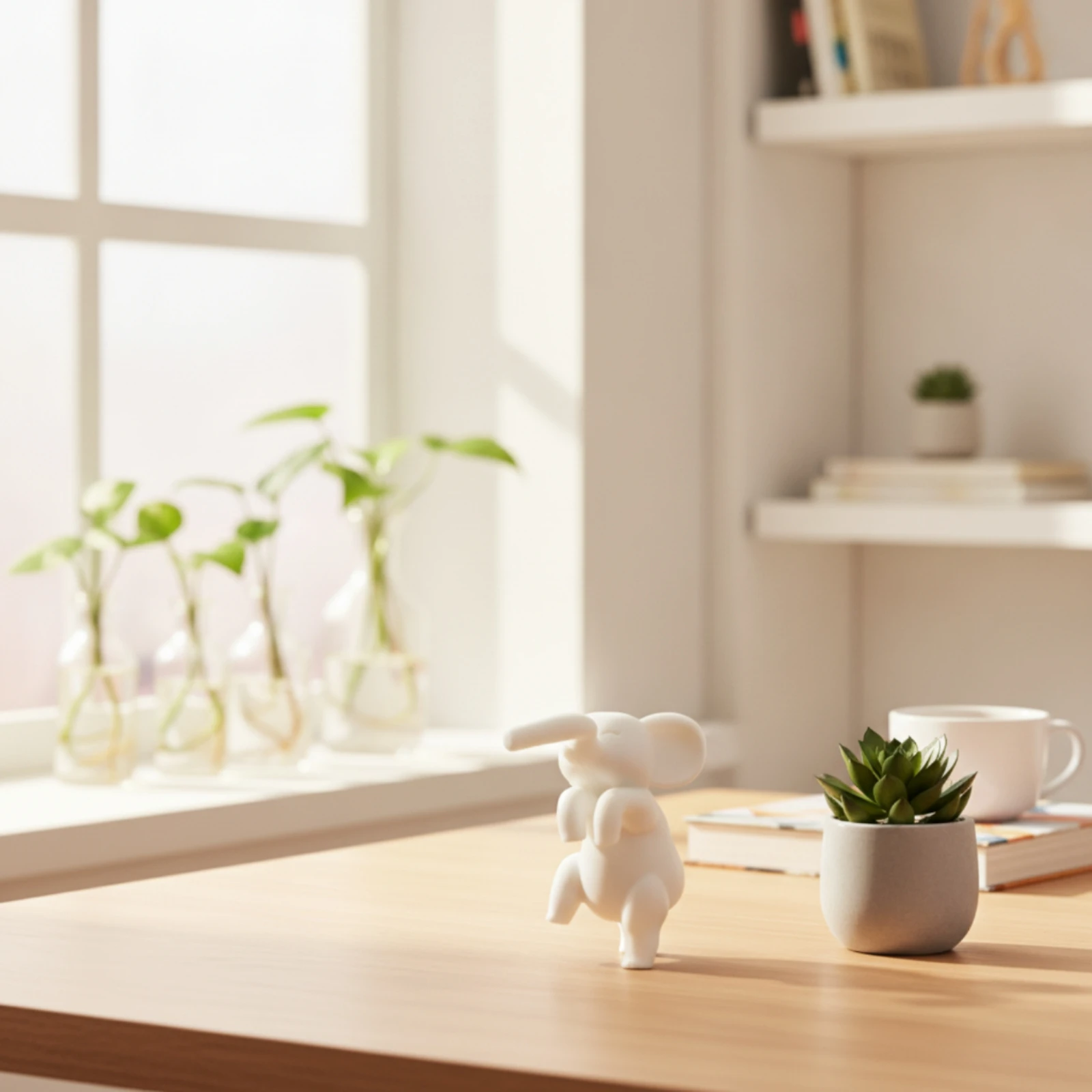 Support de propagation de plantes flexible en forme de créature, support pour boutures hydroponiques, facile à utiliser pour le jardinage