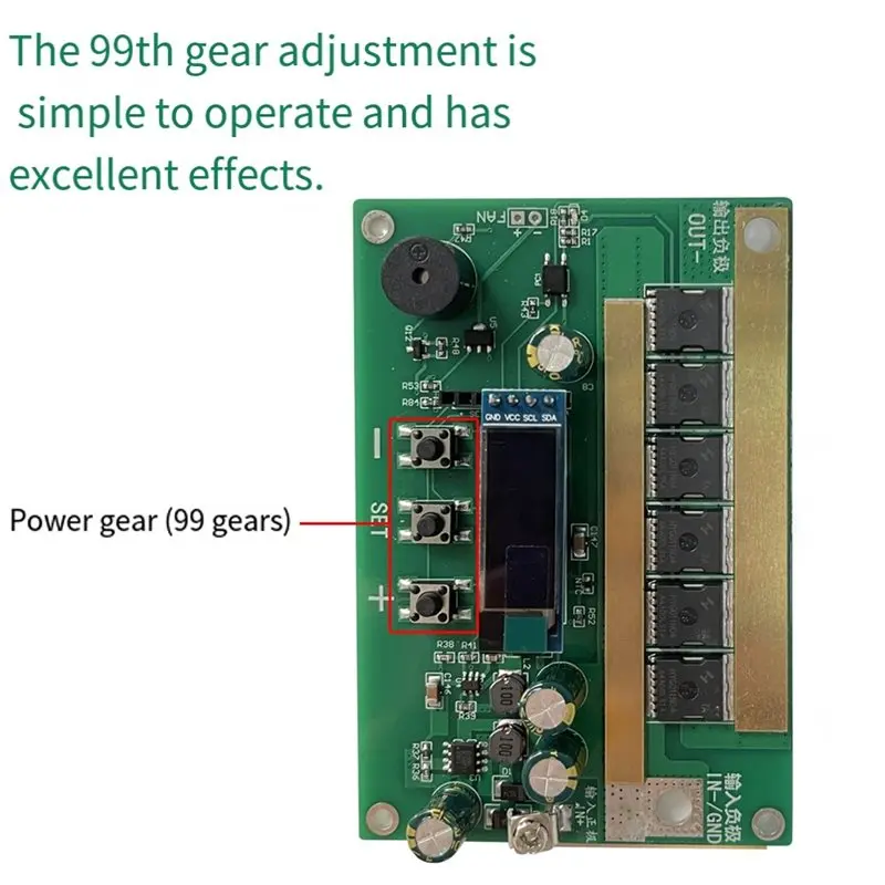 FULL-Intelligent Control Board For Spot Welder Module- DIY Spot Welder Kit Including Welding Pen Designed For Lithium Battery 18