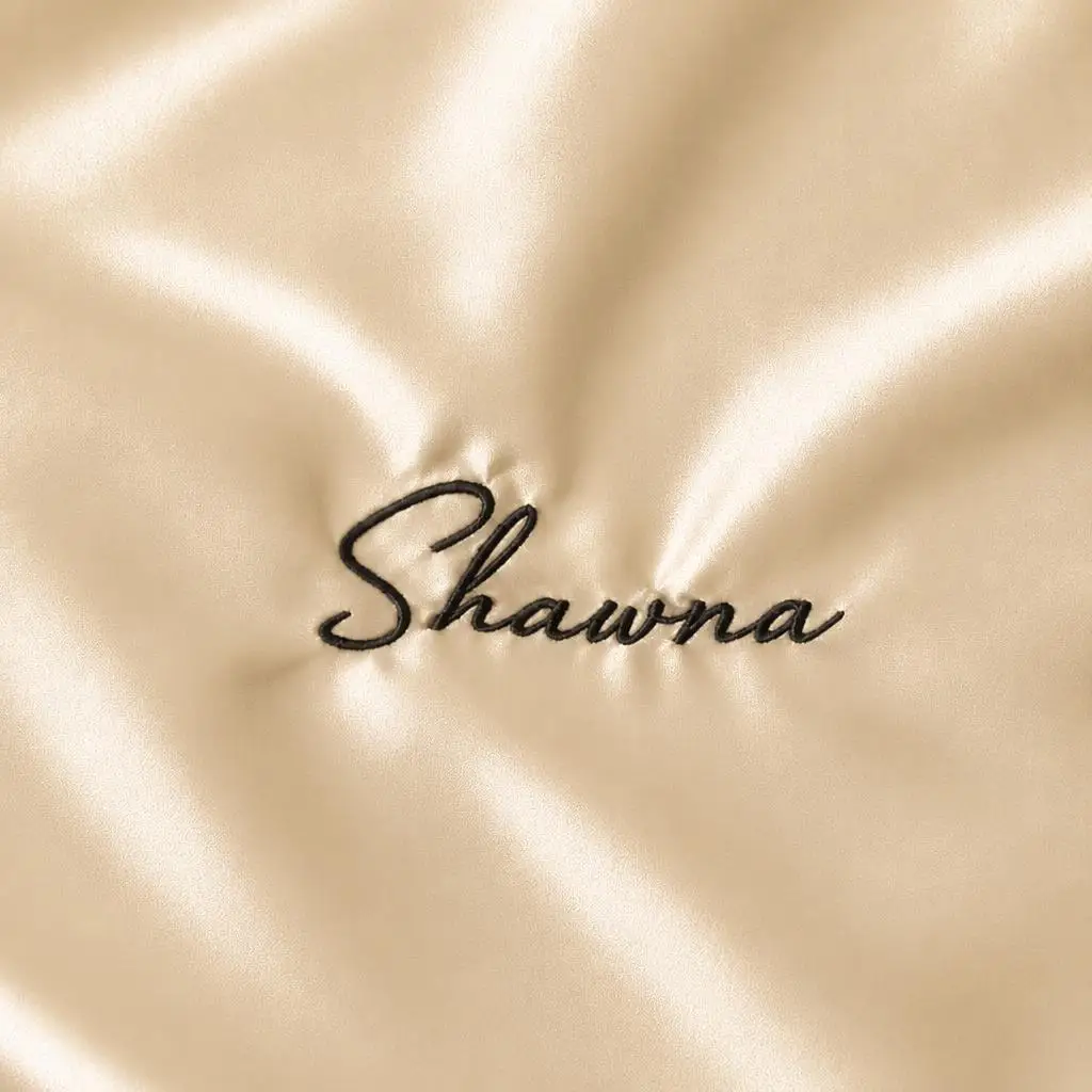2Pcs Custom Embroidered Pillowcases Personalized Embroidered Name or Initials Satin Pillowcases——Custom Luxury Christmas Gifts, Exclusive Letter Embroidered Pillowcases Suitable for Brides and Bridesmaids