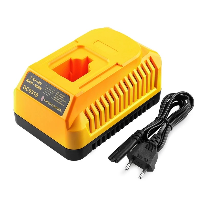 DC9310 Nickel Battery Charger For Dewolt 7.2V 9.6V 12V 14.4V 18V NI-CD NI-HM Battery DC9319 DE9315