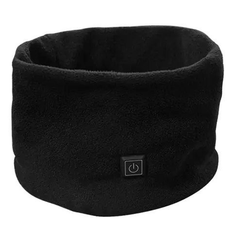 USB इलेक्ट्रिक हीटेड स्कार्फ हीटिंग फ्लीस स्कार्फ नेक रैप यूनिसेक्स विंटर नेक वार्मर 3 स्पीड एडजस्टमेंट साइकलिंग स्कीइंग कैम्पिंग के लिए 6 best sales gaiters - №1