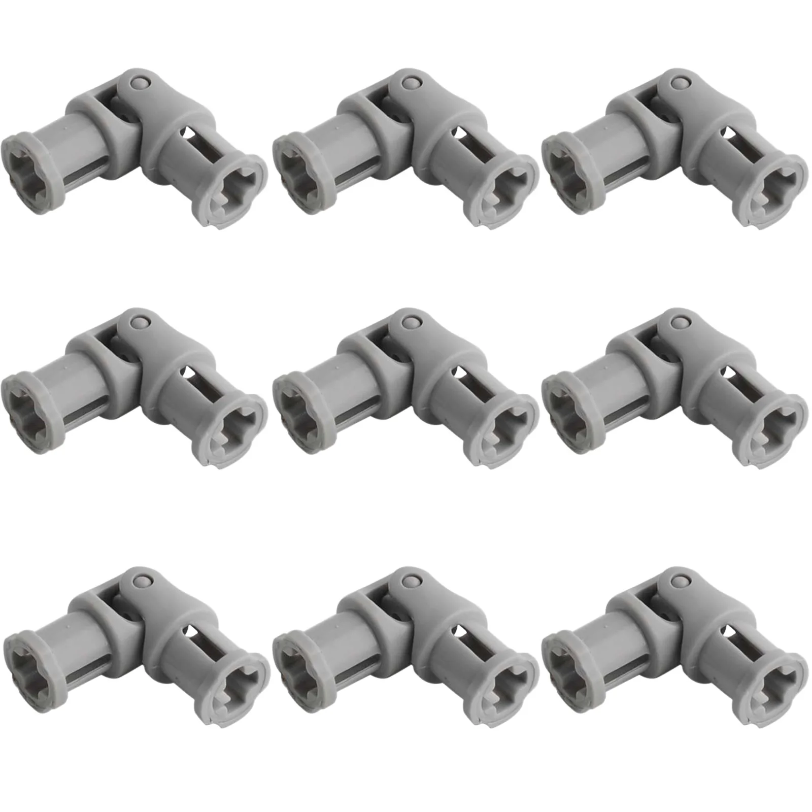 10PCS Plastic/Metal Universal Joint 3L Bricks MOC Power Functions Parts 61903 Shaft Coupling 62520 9244 Compatible with Legoeds