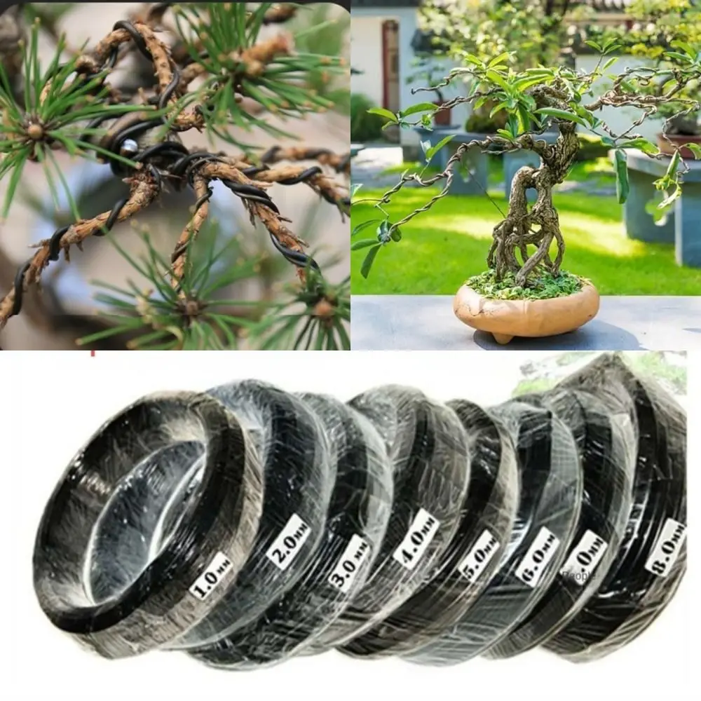 Aluminum Bonsai Wire Garden Bonsai Shape Plant Support Bonsai Training Wire 1//2//3//4//5/6/7mm Plant Shaping Garden Accessories