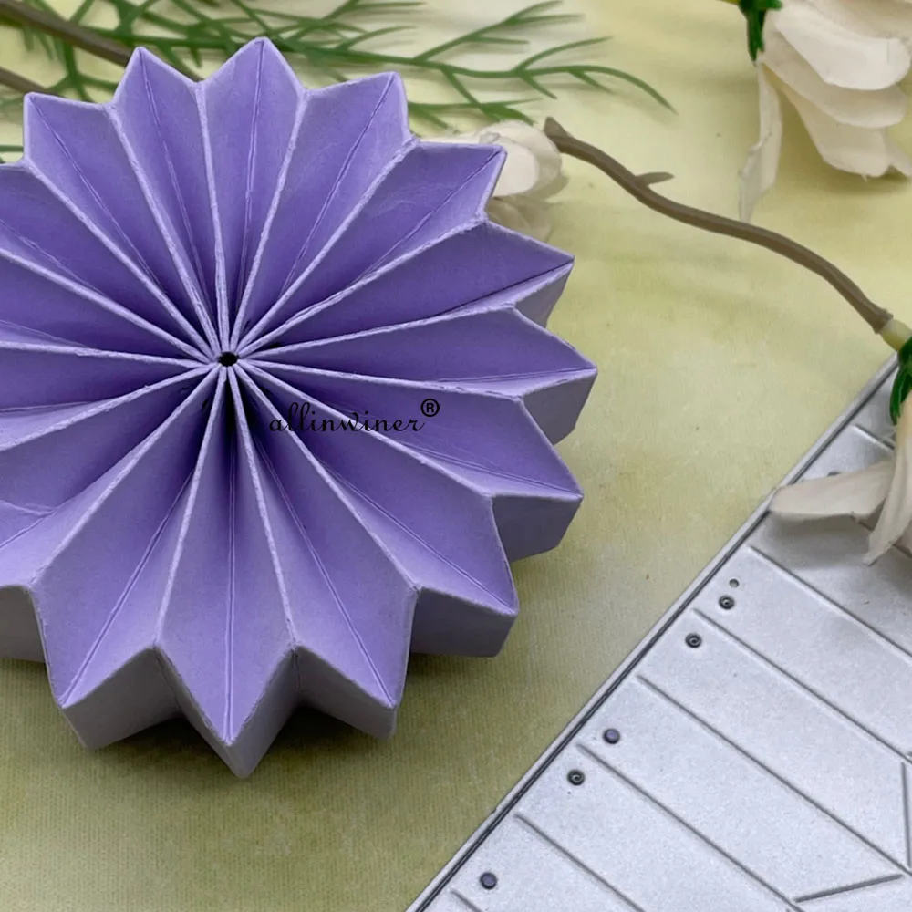 

New 3D folding flowers DIY Craft Metal Cutting Die Scrapbook Embossed Paper Card Album Craft Template Stencil Dies