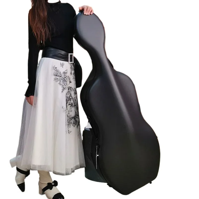 

Cello piano case carbon fiber material double shoulder portable ultra-light wear-resistant high-grade new material