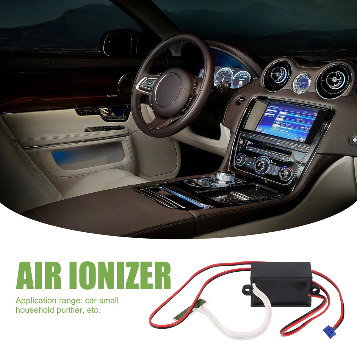 1Pcs Mini Ozone Generator Air Purifier DC12V Home Air Cleaner Portable Ozonizador Ozonator Ozon Generator