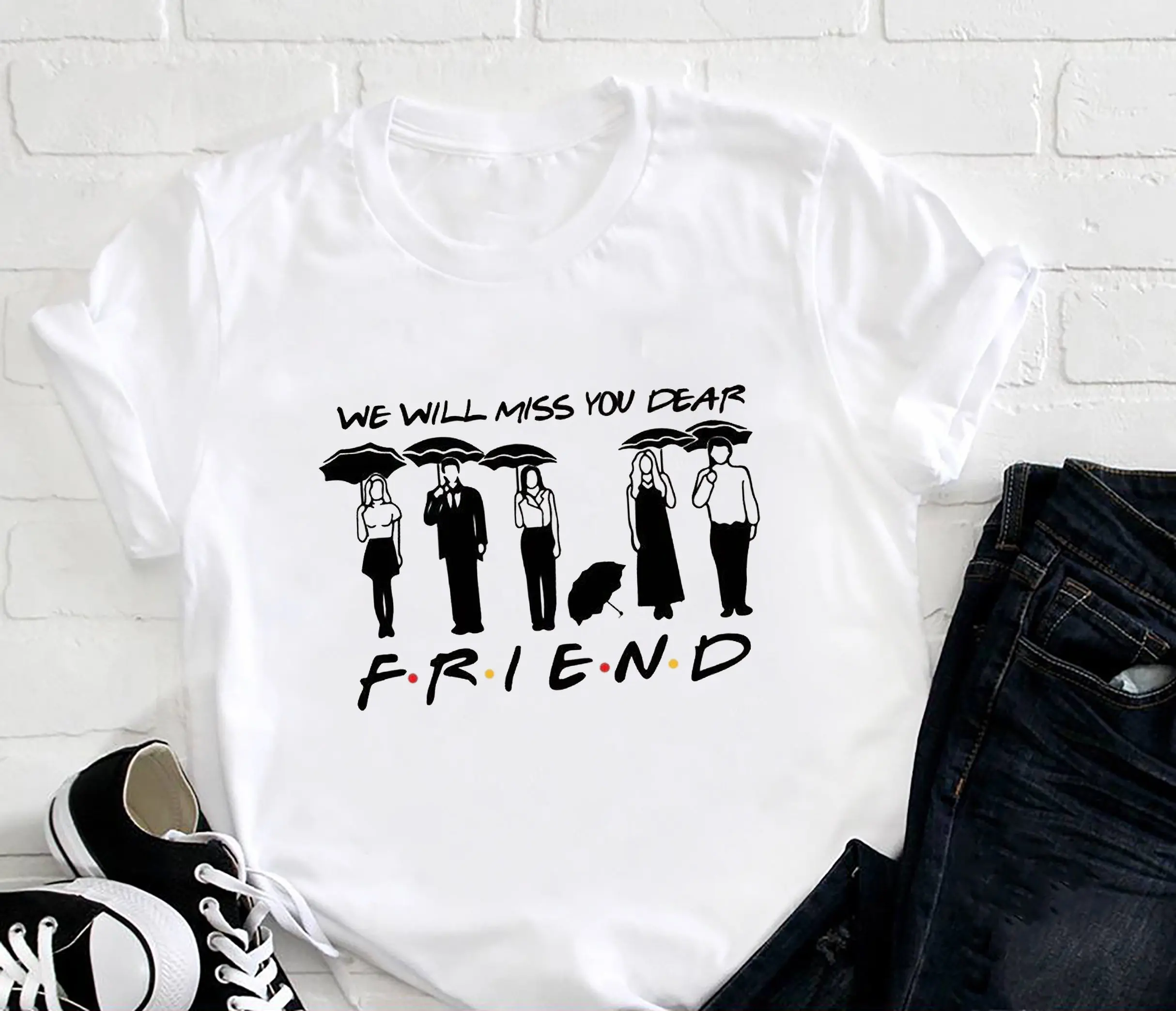 Chandler Bing Friends TV Show T-shirt Chandler Bing We Will