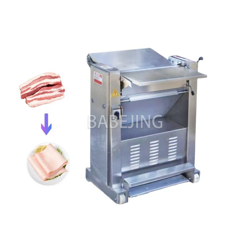 BABEJING Precio de fábrica Pelador eléctrico de carne fresca Pelador de carne, cerdo y ternera
