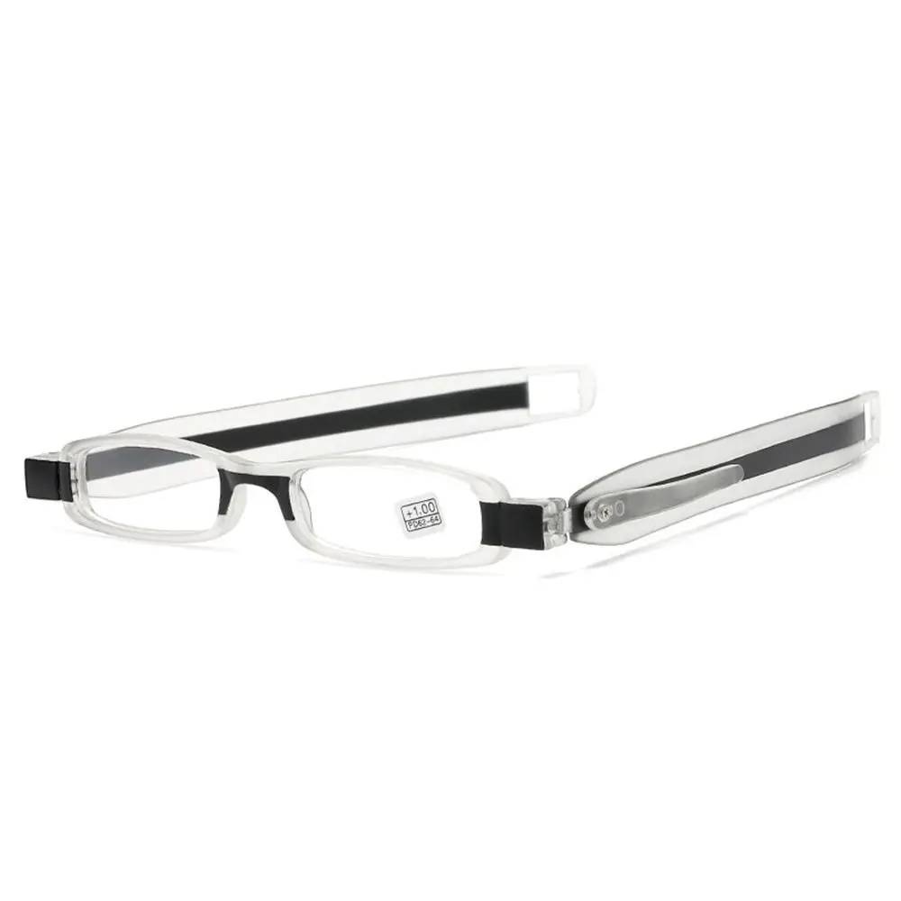 2 PCS 2023 Computer Goggles Folding Reading Glasses 360 Degree Rotation Fashion Presbyopia Ultra-light Resin Eyeglasses Office