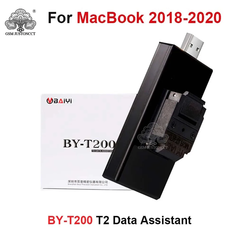 

BY-T200 Repair Tools Set for Macbook T2 Data Read or Backup and Modify Serial Number of T2 Chip From 2018 To 2020 Year