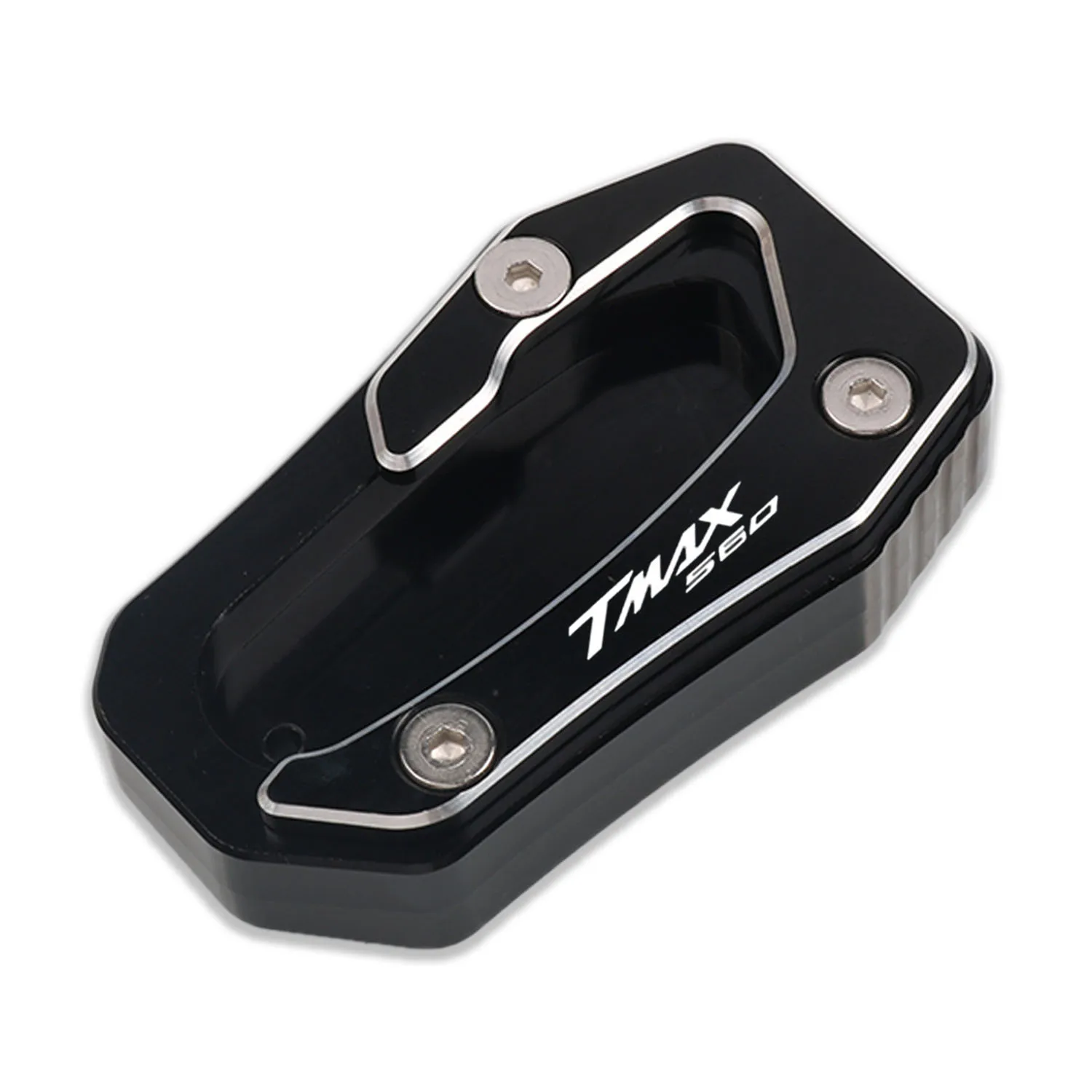 For Tmax Tech Max T-MAX TMAX 560 TMAX560 Motorcycle Kickstand Foot Side Stand Extension Pad Support Plate Enlarge Stand