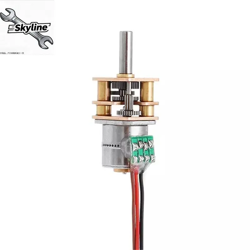 Factory direct sales GM12-10 10BY miniature stepping gear motor DC5V metal gear stepping