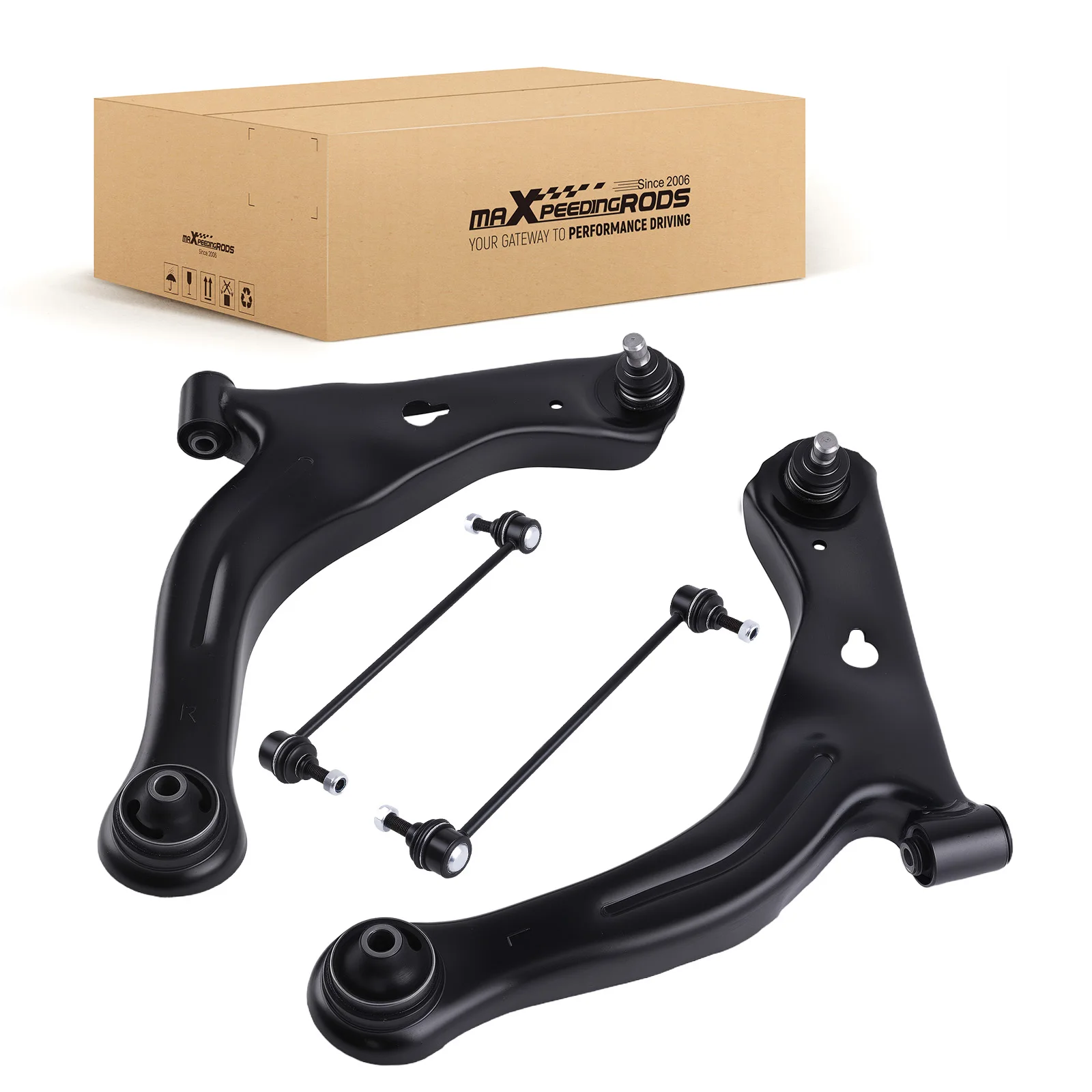 

4Pcs Control Arm With Ball Joint Assembly For Ford Escape 2005 - 2012 For MAZDA TRIBUTE For MERCURY MARINER K80400