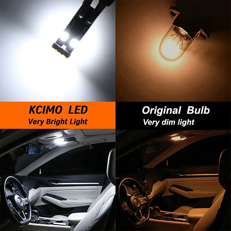 KCIMO For Alfa Romeo GT 2003-2010 Premium LED Interior Kit - 2 Colors , Quick Installation,  Long-Lasting