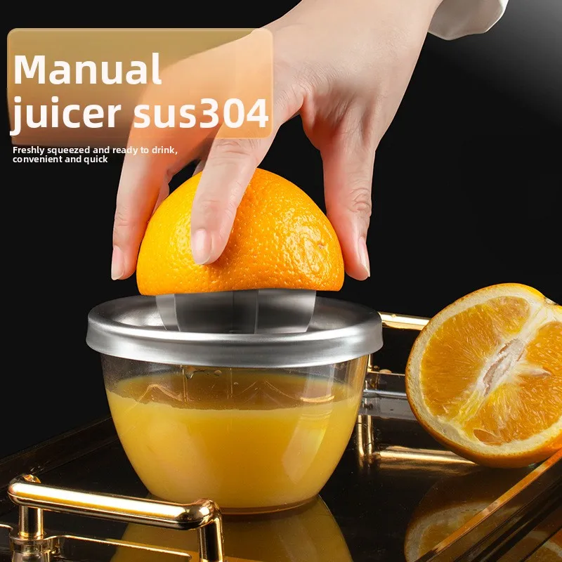 

Stainless Steel Manual Orange Fruit Juicer for Household Use
