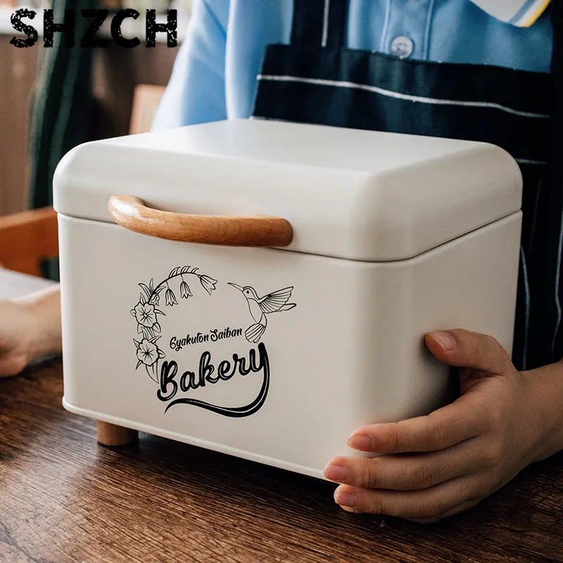 Cream Aesthetic Storage Box, Large Capacity Iron Makeup & Medicine Organizer with Dust-Proof Design, Vintage Desktop Container