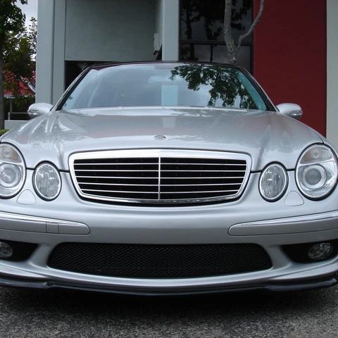 Carbon Fiber front lip for B enz W211 AMG