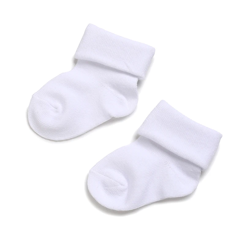 4 Paar süße Spitzen-Baumwoll-Babysocken für 0–1 Jahre alte Jungen und Mädchen, kurze Socken für Neugeborene, weiße Taufe – Detail 7